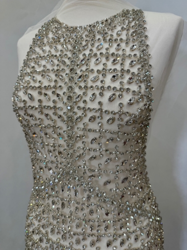 Picture of Mini dress with silver crystals Alto
