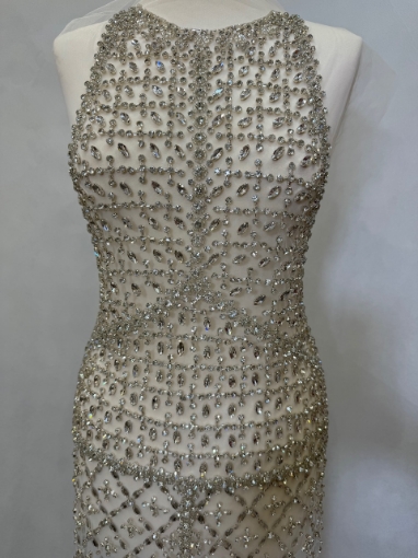 Picture of Mini dress with silver crystals Alto