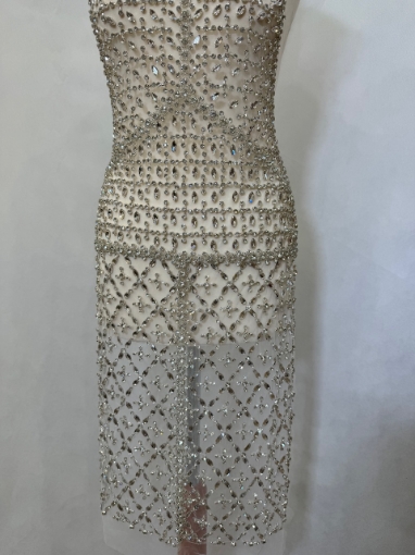Picture of Mini dress with silver crystals Alto