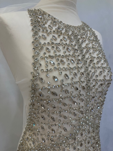Picture of Mini dress with silver crystals Alto