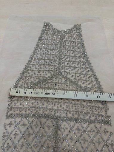 Picture of Mini dress with silver crystals Alto