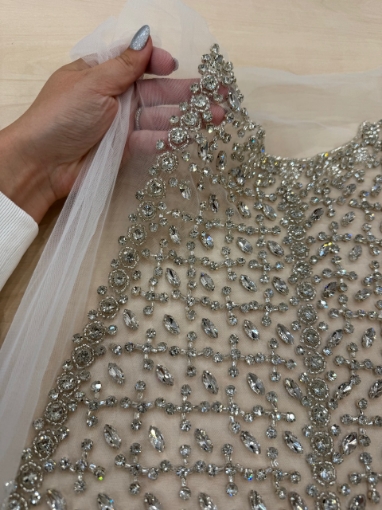 Picture of Mini dress with silver crystals Alto