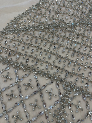 Picture of Mini dress with silver crystals Alto