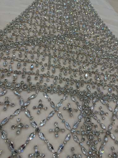 Picture of Mini dress with silver crystals Alto
