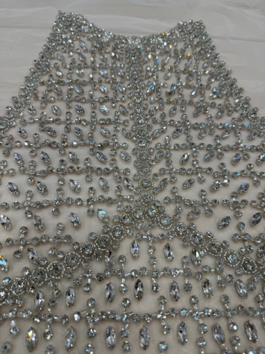 Picture of Mini dress with silver crystals Alto