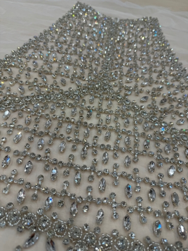 Picture of Mini dress with silver crystals Alto