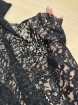 Picture of Solstiss Lace BLACK made from organic cotton
