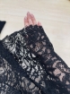 Picture of Solstiss Lace BLACK made from organic cotton