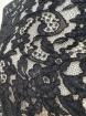Picture of Solstiss Lace BLACK made from organic cotton