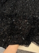 Picture of Broderie cu margele, paiete si perle Black