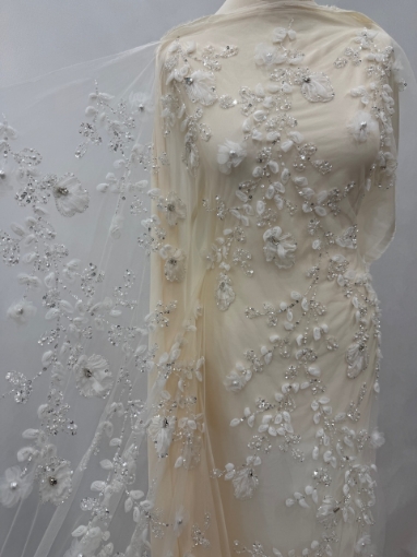 Picture of Broderie cu flori 3d decupabile Valerdi