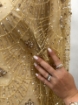 Picture of Bright Gold Crystal Embroidery