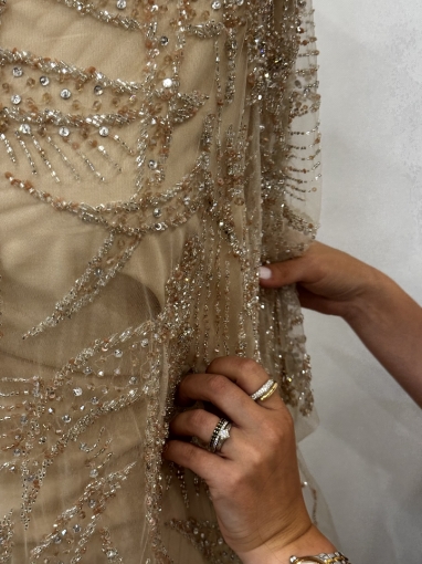 Picture of "Embroidery with Crystals and Beads Poudre"