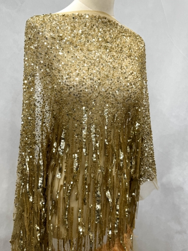 Picture of Embroidery with mirrors, beads, and sequins