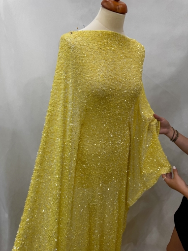 Picture of Mesh embroidery Yellow
