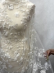 Picture of Valerdi Broderie cu flori 3d white