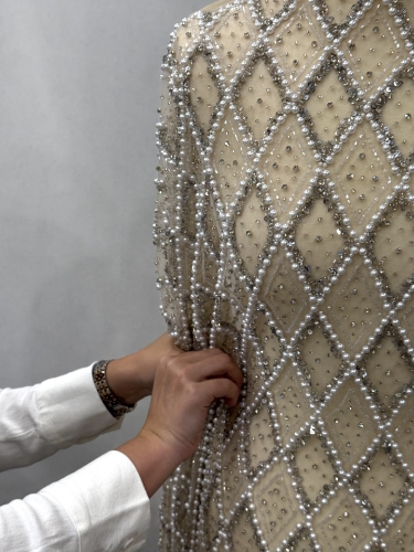 Picture of Diamonds & Pearls - broderie cu perle,margele si cristale 