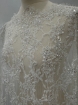 Picture of Bridal Orchids - Dantela brodata cu perle si margele - white