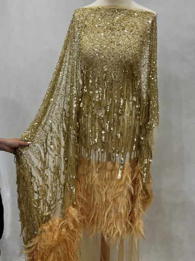 Picture of Embroidery with mirrors, beads, and sequins