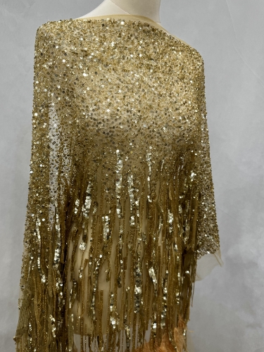 Picture of Embroidery with mirrors, beads, and sequins