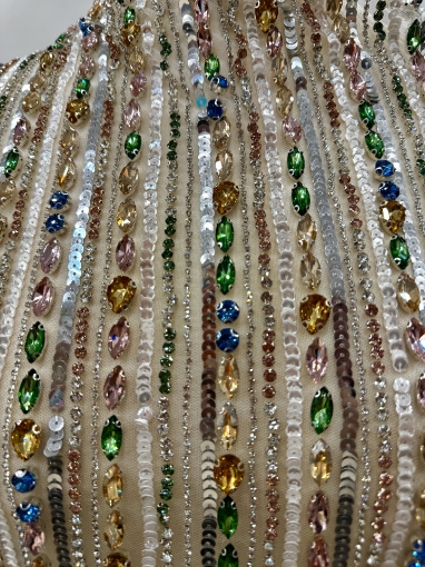 Picture of Multicolored Crystal Embroidery Mia
