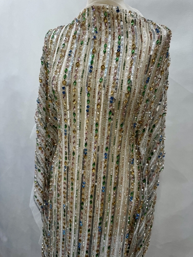 Picture of Multicolored Crystal Embroidery Mia