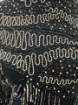 Picture of Bead and Petrol Green Crystal Embroidery