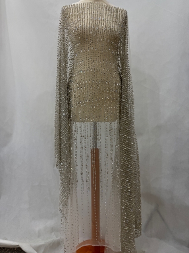 Picture of Luminous Drops - Broderie cu cristale argintii - Silver