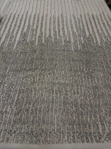 Picture of Luminous Drops - Broderie cu cristale argintii - Silver